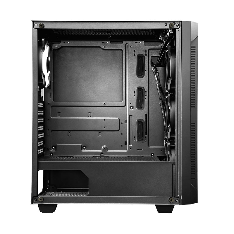 Chieftec GS-01B-OP Computer-Gehäuse Tower Schwarz
