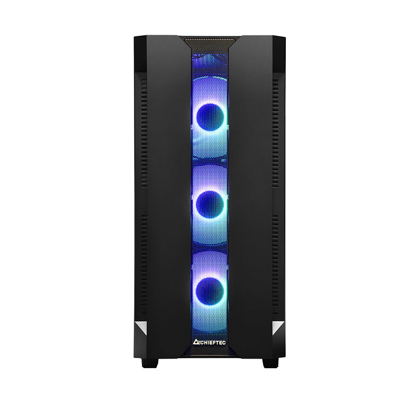 Chieftec GS-01B-OP Computer-Gehäuse Tower Schwarz