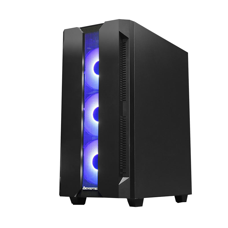 Chieftec GS-01B-OP Computer-Gehäuse Tower Schwarz