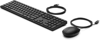 HP Wired Desktop 320MK Maus und Tastatur