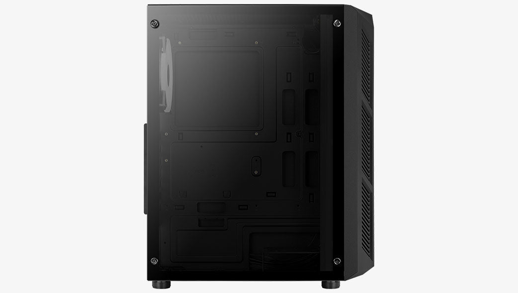Aerocool Prime-G-BK-v2 Midi Tower Schwarz