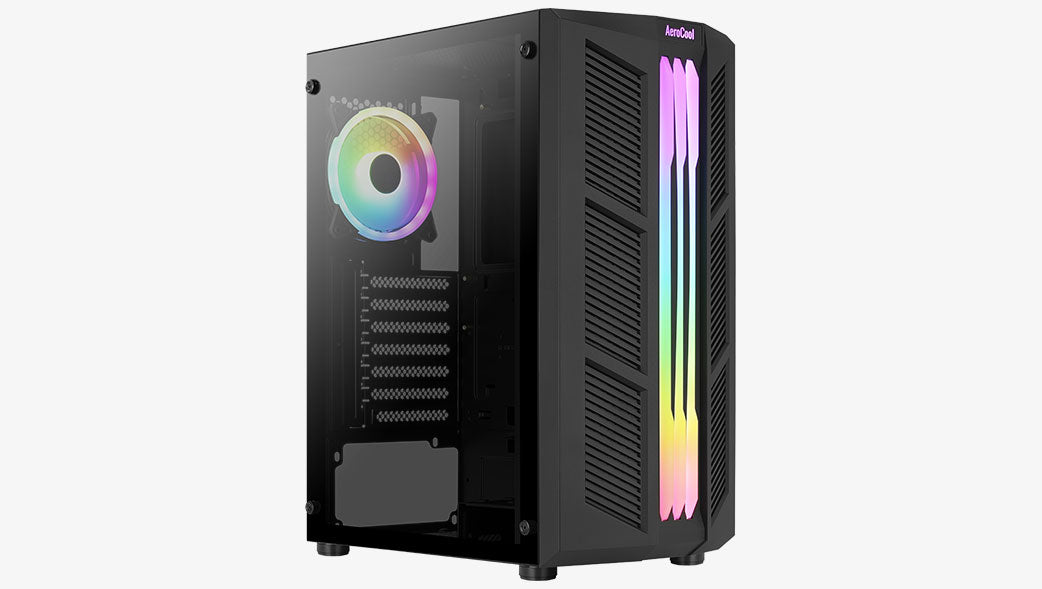 Aerocool Prime-G-BK-v2 Midi Tower Schwarz