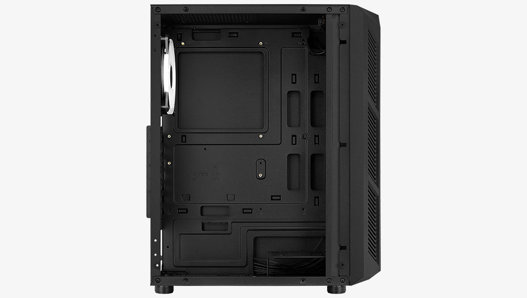 Aerocool Prime-G-BK-v2 Midi Tower Schwarz