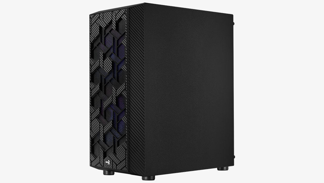 Aerocool Hive-G-BK-v3 Midi Tower Schwarz