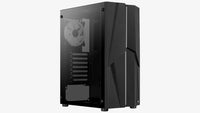 Aerocool Mecha-G-BK-v2 Midi Tower Schwarz