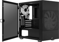 Aerocool Atomic Mini Tower Schwarz