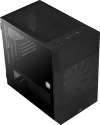 Aerocool Atomic Mini Tower Schwarz
