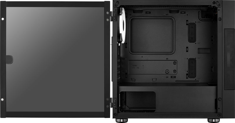 Aerocool Atomic Mini Tower Schwarz