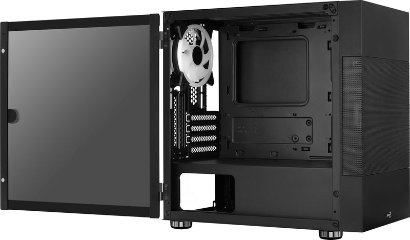 Aerocool Atomic Mini Tower Schwarz
