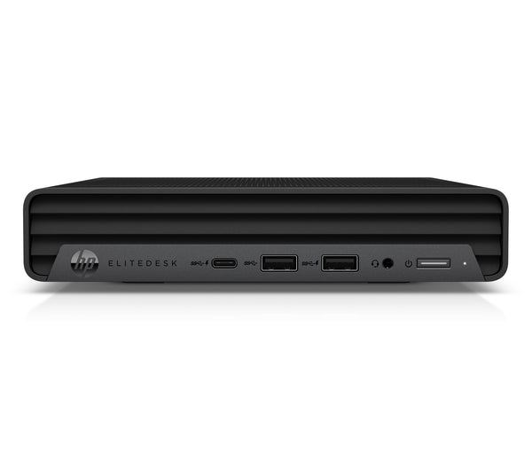 T1A HP EliteDesk 800 G6 Refurbished Intel® Core™ i5 i5-10500 16 GB DDR4-SDRAM 256 GB SSD Windows 11 Pro Mini PC Mini-PC Schwarz