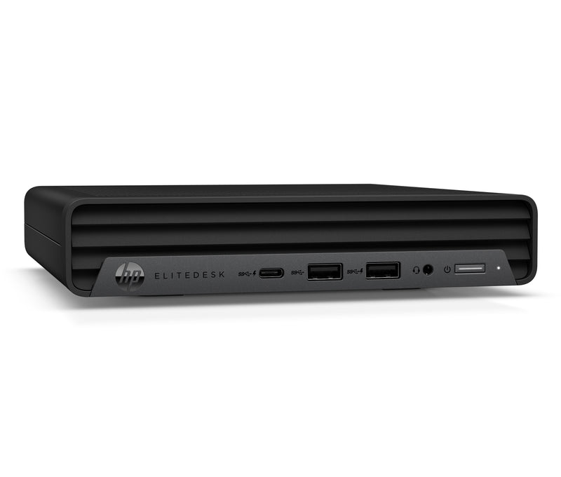 T1A HP EliteDesk 800 G6 Refurbished Intel® Core™ i5 i5-10500 16 GB DDR4-SDRAM 256 GB SSD Windows 11 Pro Mini PC Mini-PC Schwarz