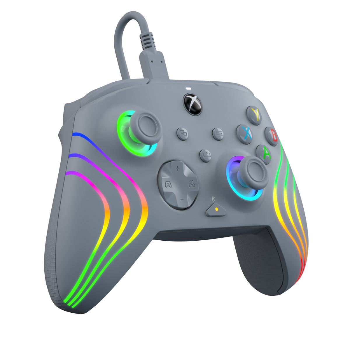 PDP Afterglow Wave Grau USB Gamepad Analog / Digital PC, Xbox One, Xbox Series S, Xbox Series X