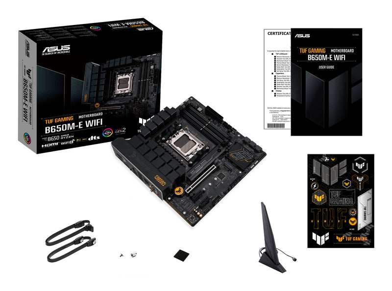 ASUS TUF GAMING B650M-E WIFI AMD B650 Sockel AM5 micro ATX