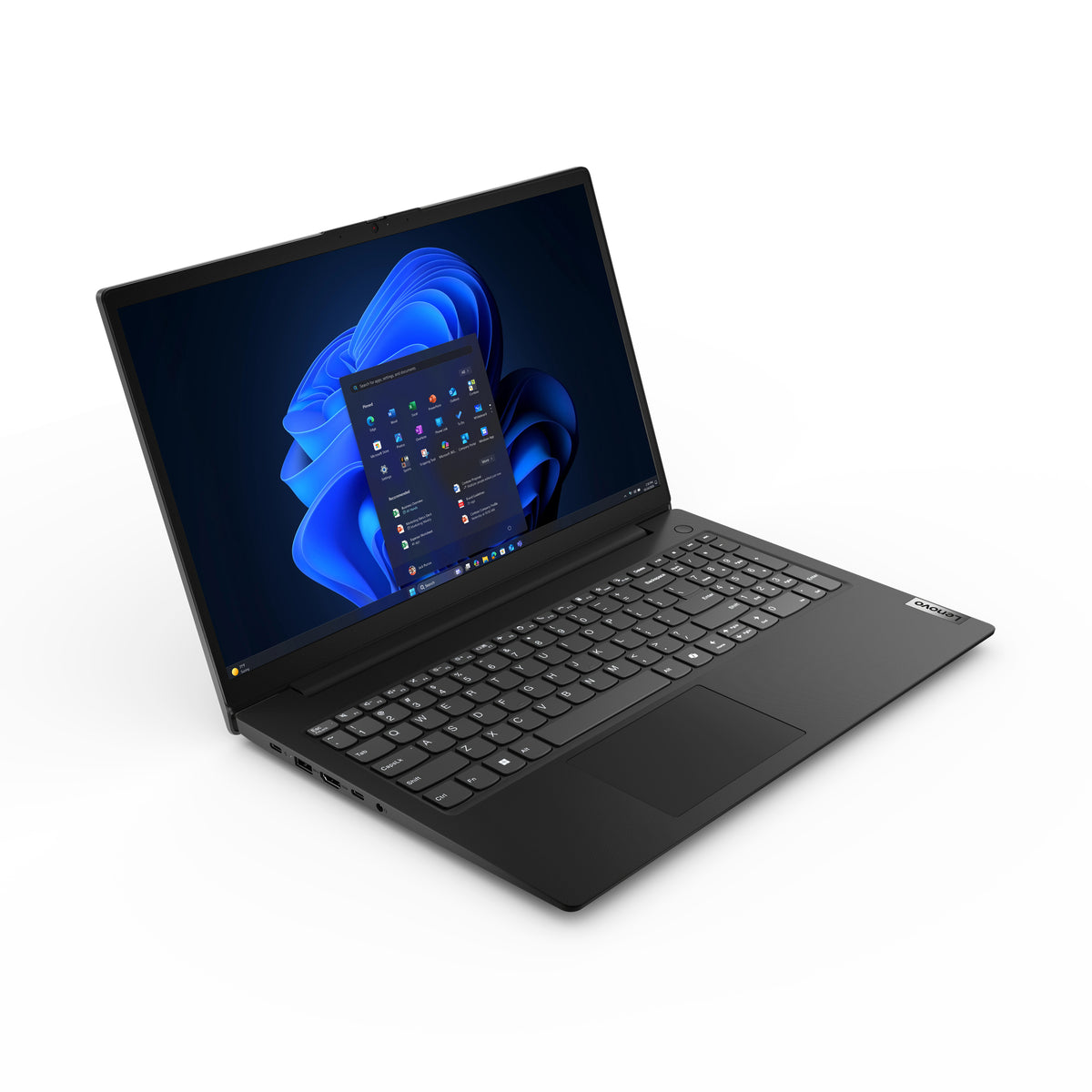 Lenovo V15 G7 IWC Intel Core 5 320 Laptop 39,6 cm (15.6") Full HD 16 GB DDR5-SDRAM 512 GB SSD Wi-Fi 6 (802.11ax) Windows 11 Pro Schwarz Deutsch