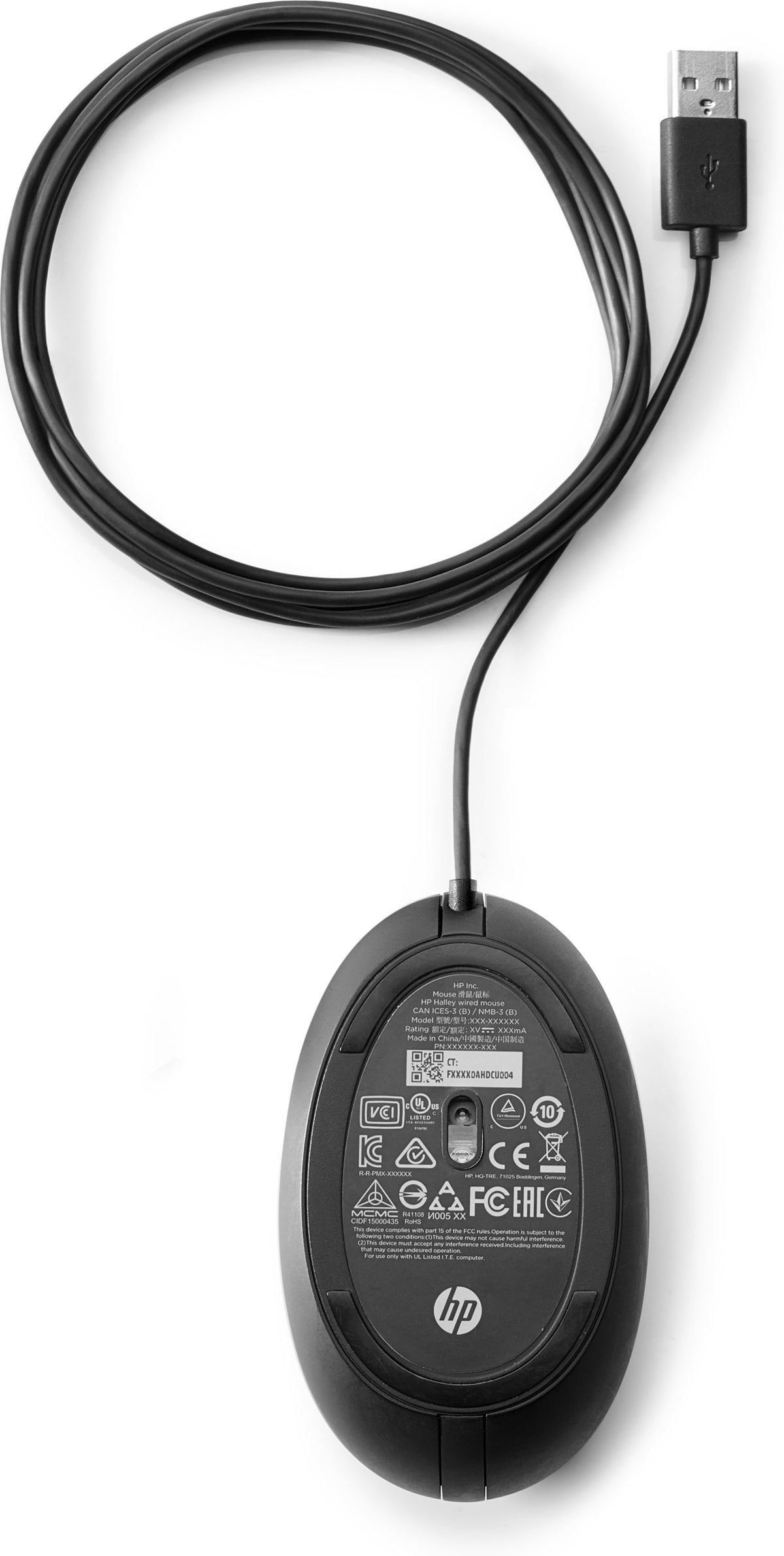 HP 320M-Maus für Desktop-PC, kabelgebunden
