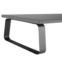 Techly ICA-MS 600TY Flachbildschirm-Tischhalterung Tisch/Bank Schwarz