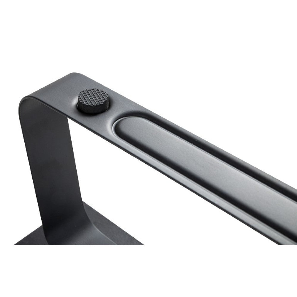 Techly ICA-MS 600TY Flachbildschirm-Tischhalterung Tisch/Bank Schwarz
