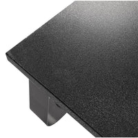Techly ICA-MS 600TY Flachbildschirm-Tischhalterung Tisch/Bank Schwarz