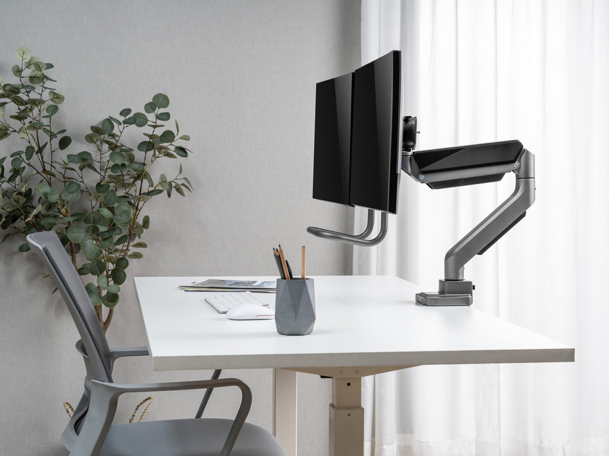 Equip 17"-32" Doppelmonitor-Tischhalterung