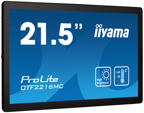 iiyama OTF2216MC-B1 Computerbildschirm 54,6 cm (21.5") 1920 x 1080 Pixel Full HD LCD Touchscreen Schwarz