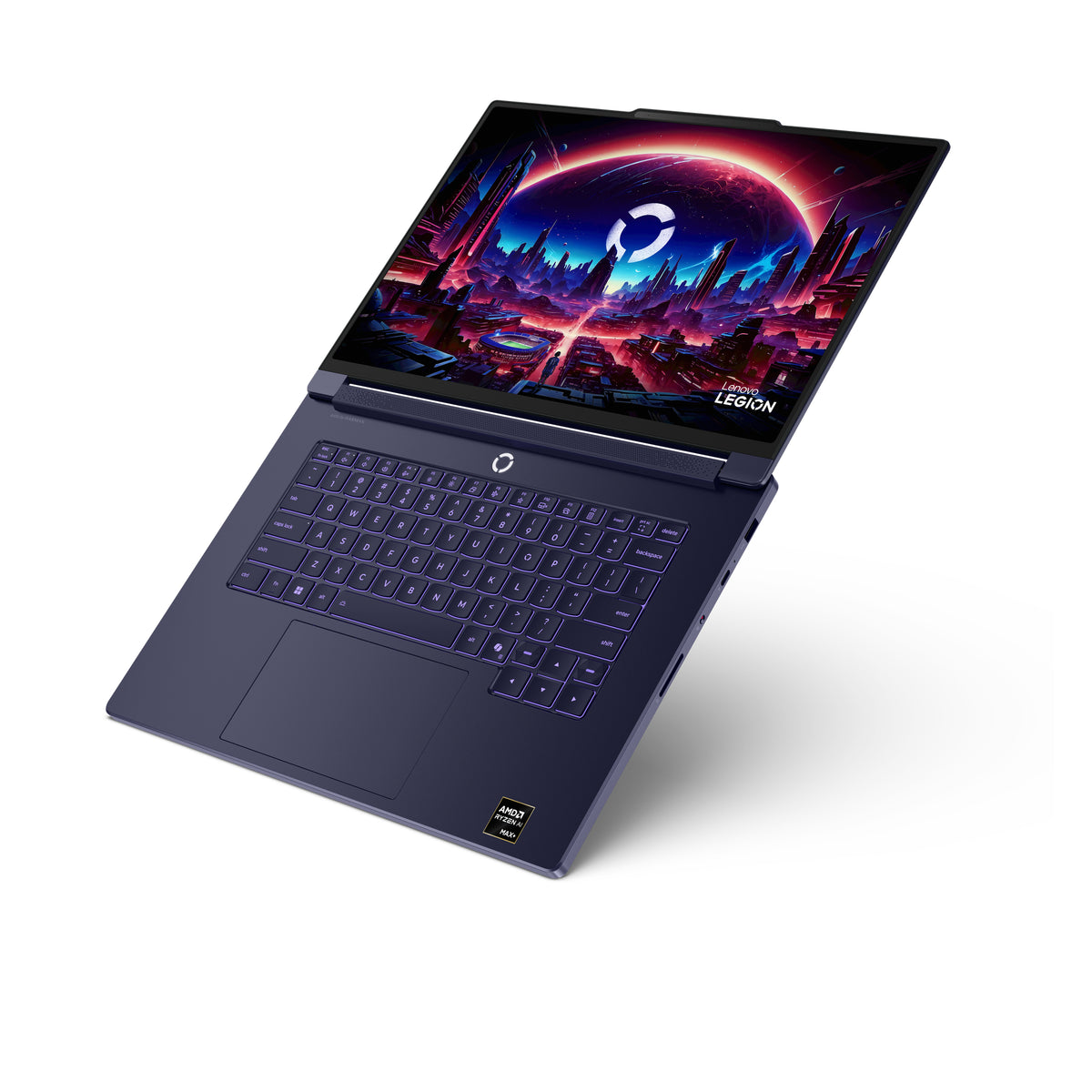 Lenovo Legion 7 15ASH11 Copilot+ PC AMD Ryzen AI Max+ 392 Laptop 38,9 cm (15.3") WQXGA 64 GB LPDDR5x-SDRAM 1 TB SSD Wi-Fi 7 (802.11be) Windows 11 Home Blau Deutsch