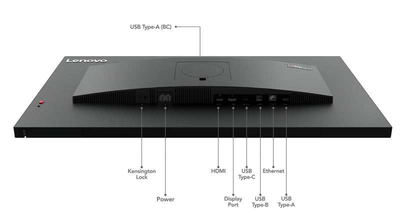 Lenovo ThinkVision T32p-30 Computerbildschirm 80 cm (31.5") 3840 x 2160 Pixel 4K Ultra HD LED Schwarz
