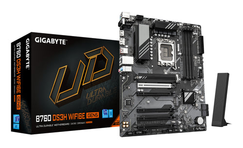 Gigabyte B760 DS3H WiFi6E GEN5 (B760,S1700,ATX,