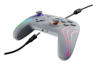 PDP Afterglow Wave Grau USB Gamepad Analog / Digital Nintendo Switch, Nintendo Switch OLED