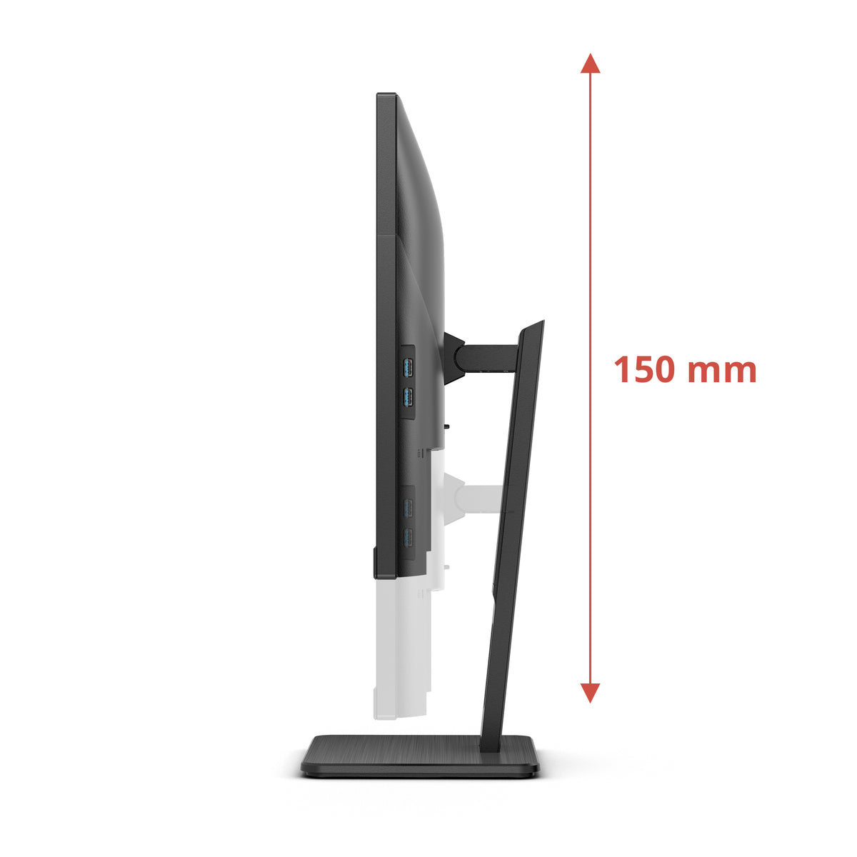 AOC E3 U27E3UF Computerbildschirm 68,6 cm (27") 3840 x 2160 Pixel 4K Ultra HD LED Schwarz