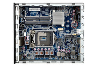 Shuttle Slim PC DH610S, S1700, 1x HDMI, 1x DP, 1x 2.5", 2x M.2, 1x LAN (Intel 1G), fonctionnement continu 24h/24 et 7j/7, VESA inclus