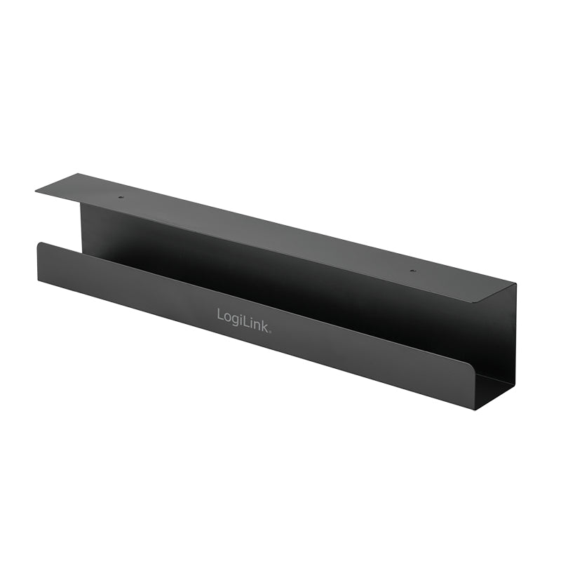 LogiLink KAB0070 Kabel-Organizer Tisch/Bank Kabelrinne Schwarz 1 Stück(e)