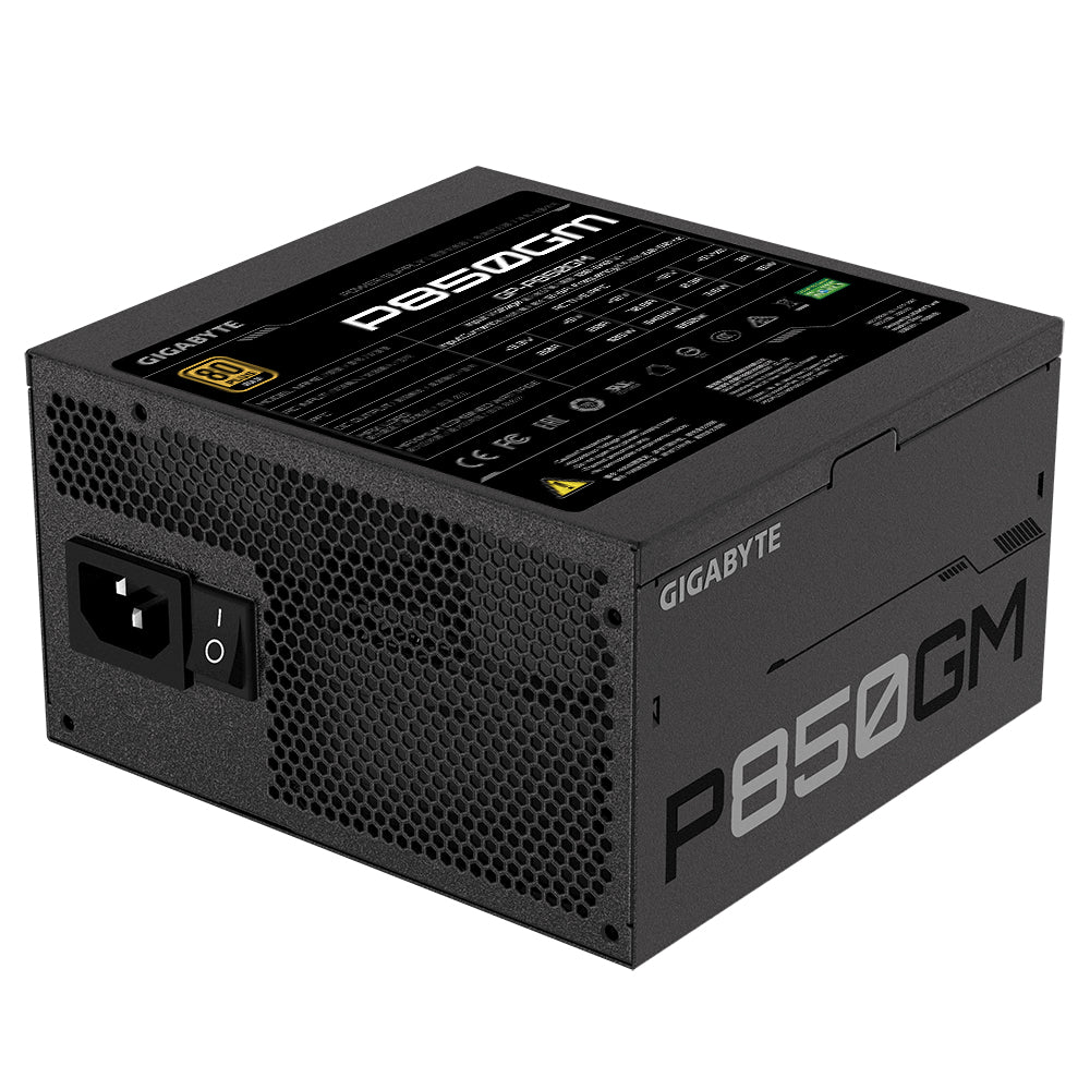 GIGABYTE P850GM Netzteil 850 W 20+4 pin ATX ATX Schwarz