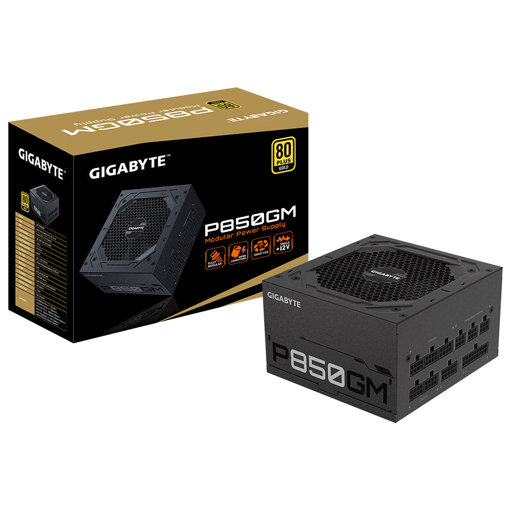 GIGABYTE P850GM Netzteil 850 W 20+4 pin ATX ATX Schwarz