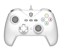 MSI FORCE GC200 WHITE Gaming-Controller Weiß USB Gamepad Analog / Digital Android, PC