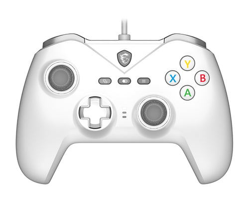 MSI FORCE GC200 WHITE Gaming-Controller Weiß USB Gamepad Analog / Digital Android, PC