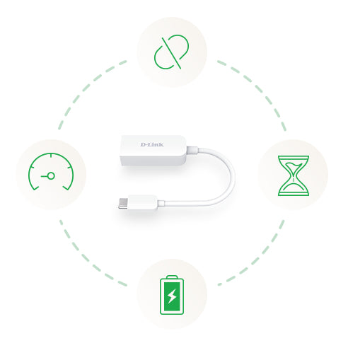 D-Link DUB-E250 Netzwerkkarte Ethernet 2500 Mbit/s