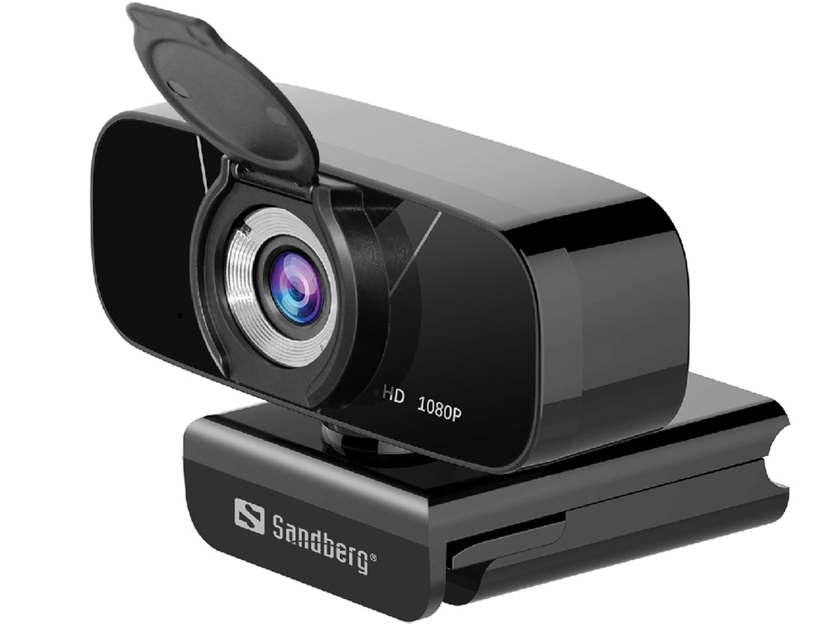 Sandberg 134-15 Webcam 2 MP 1920 x 1080 Pixel USB 2.0 Schwarz