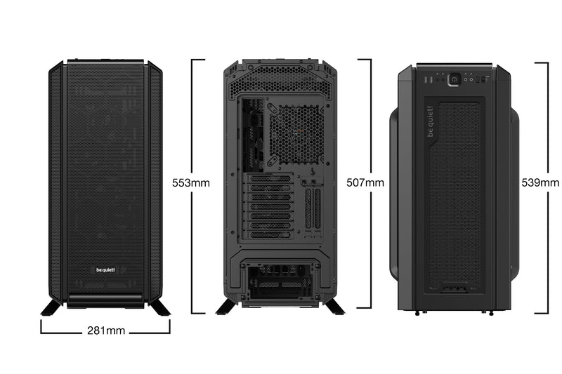 be quiet! Silent Base 802 Window Black Midi Tower Schwarz