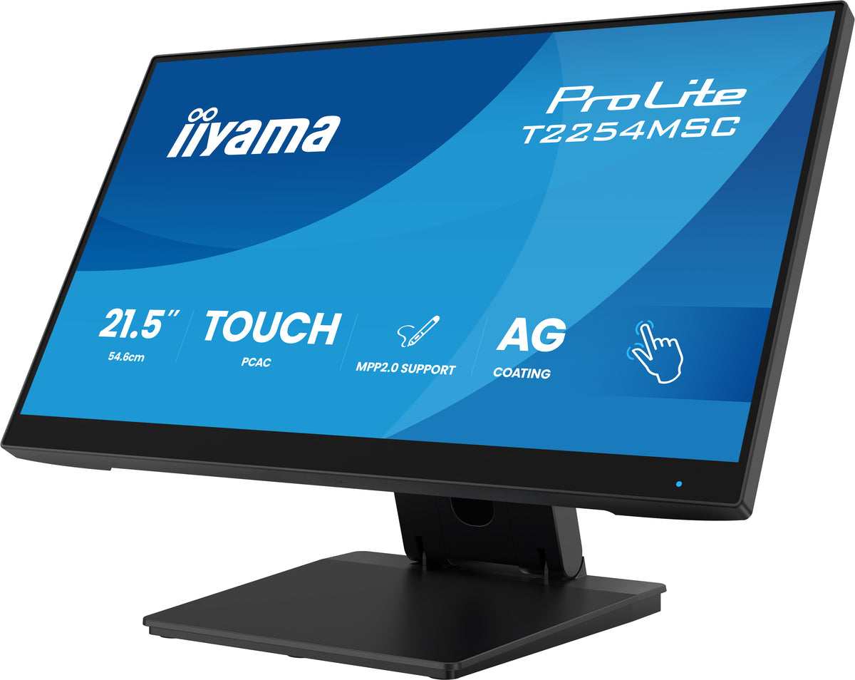 iiyama T2254MSC-B2AG Computerbildschirm 54,6 cm (21.5") 1920 x 1080 Pixel Full HD LED Touchscreen Schwarz