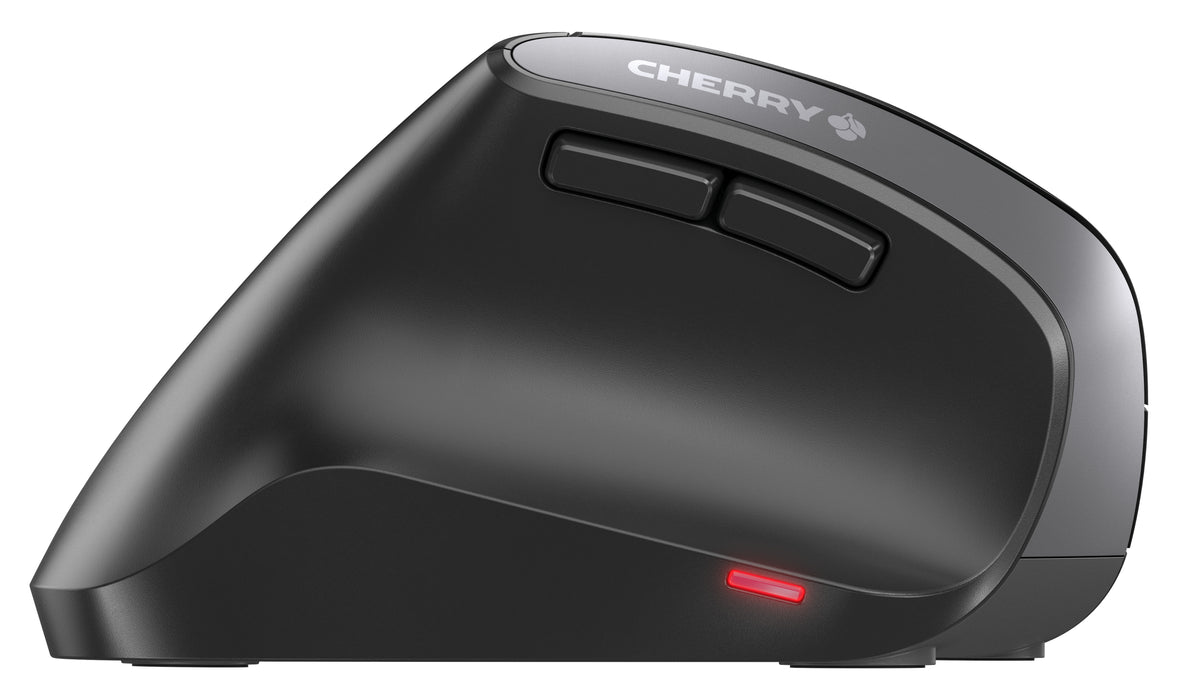 CHERRY MW 4500 Links Kabellose 45 Grad Maus, Schwarz, USB