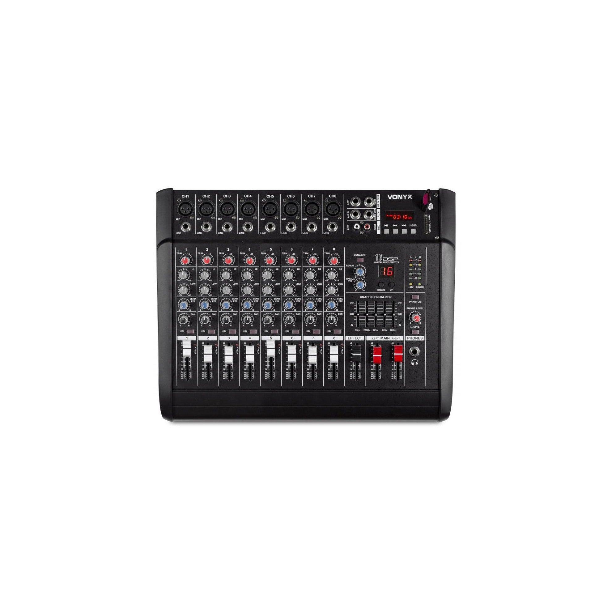 Vonyx AM8A Powermixer