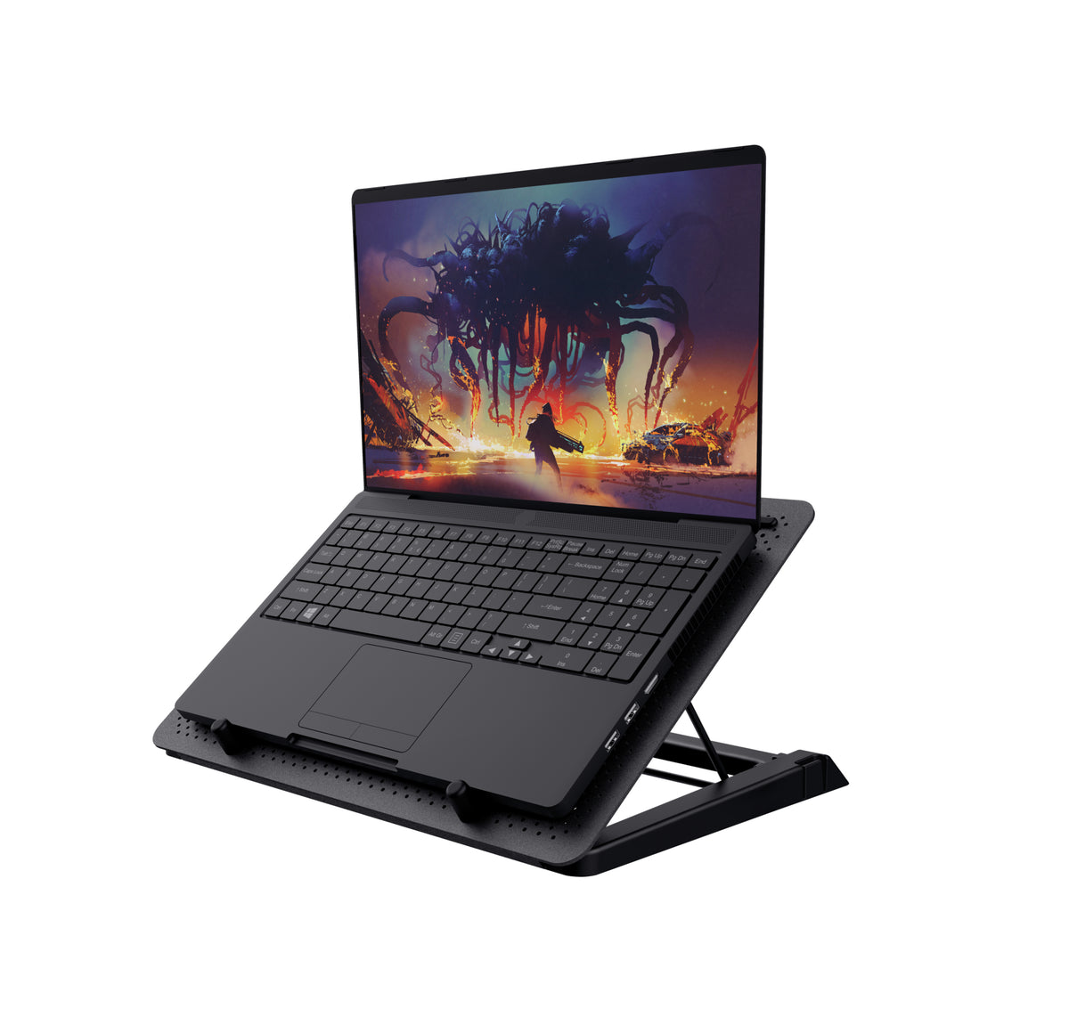 Trust GXT 1125 Quno Laptop-Ständer Schwarz 43,2 cm (17")