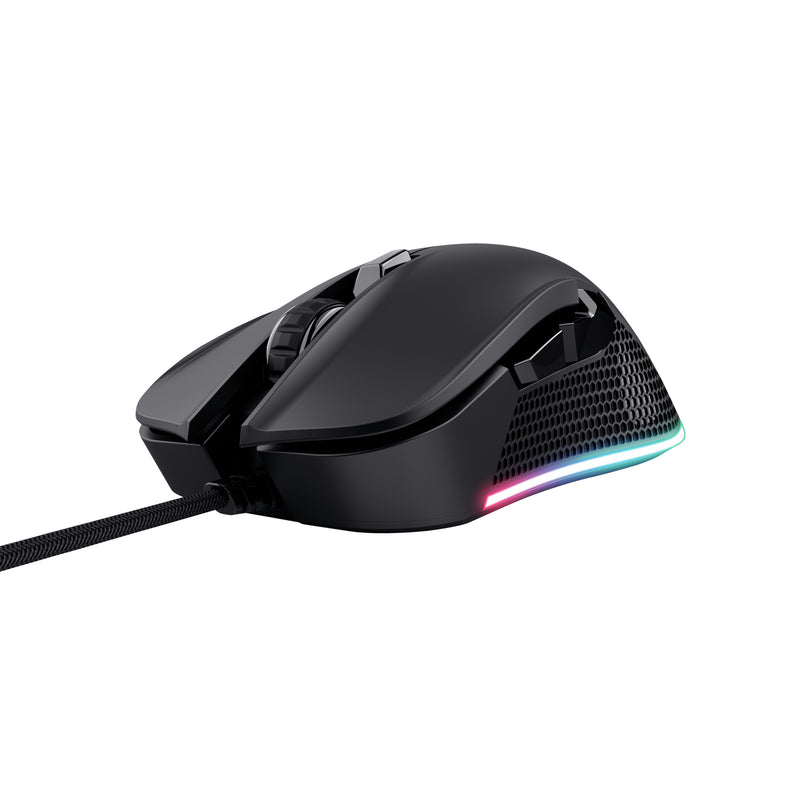 Trust GXT 922 YBAR Maus Gaming rechts USB Typ-A Optisch 7200 DPI