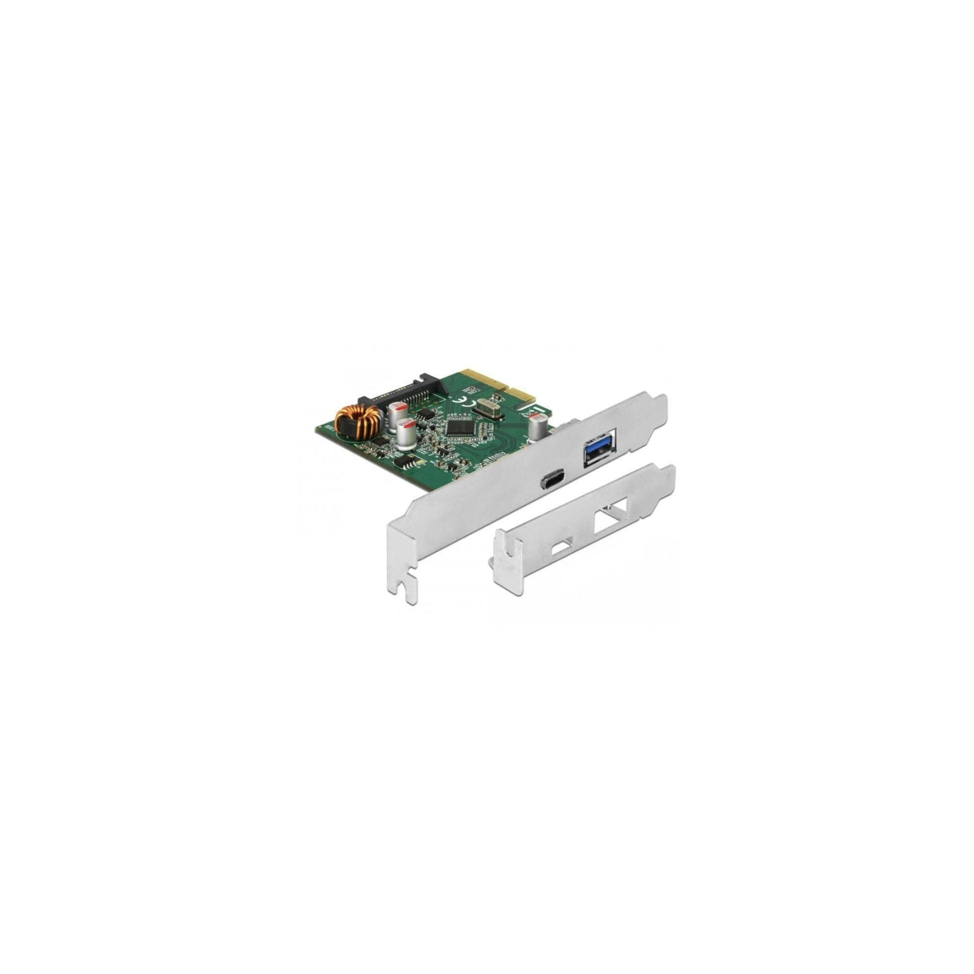 Delock PCIe 1x USB-Typ-C, 1x USB-A
