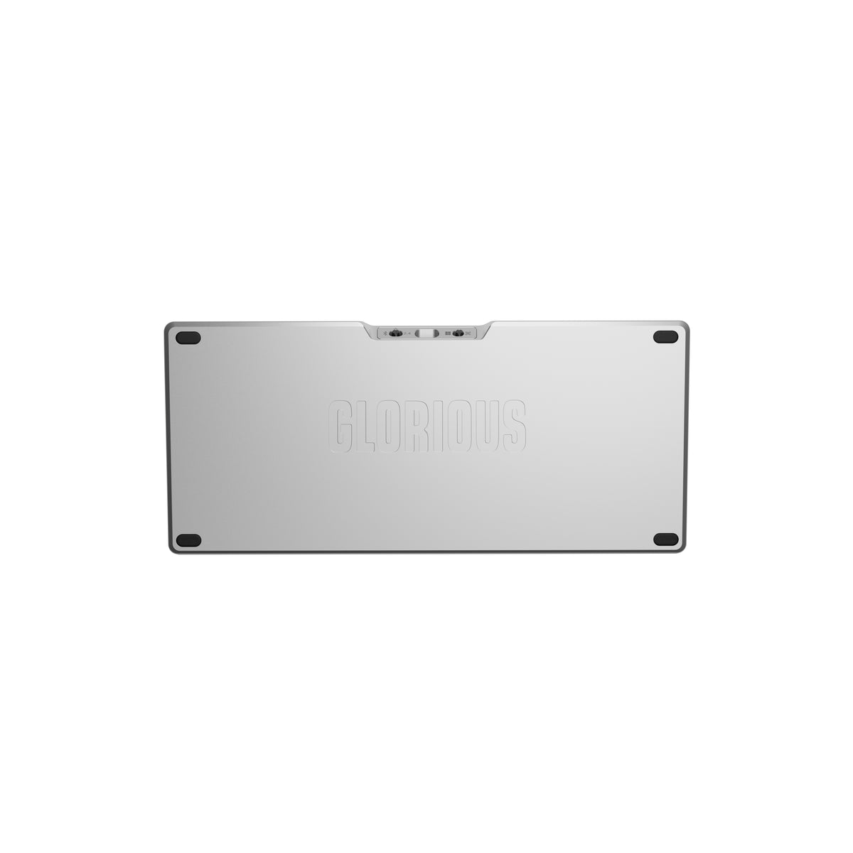 Glorious Gaming GMMK 3 PRO 75% Prebuilt Tastatur USB + RF Wireless + Bluetooth QWERTY US Englisch Silber