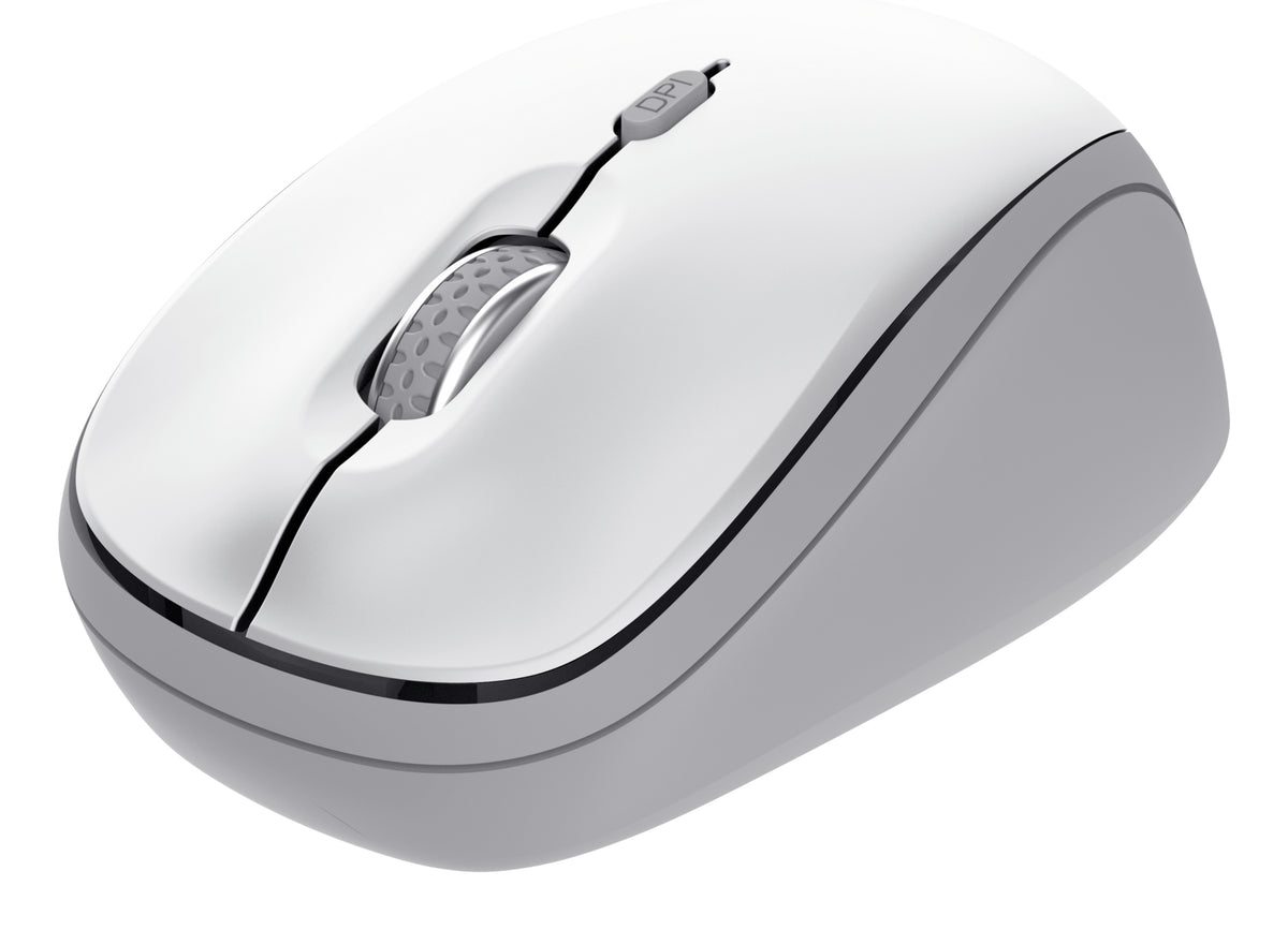 Trust Yvi+ Maus Universal Beidhändig RF Wireless + Bluetooth Optisch 1600 DPI