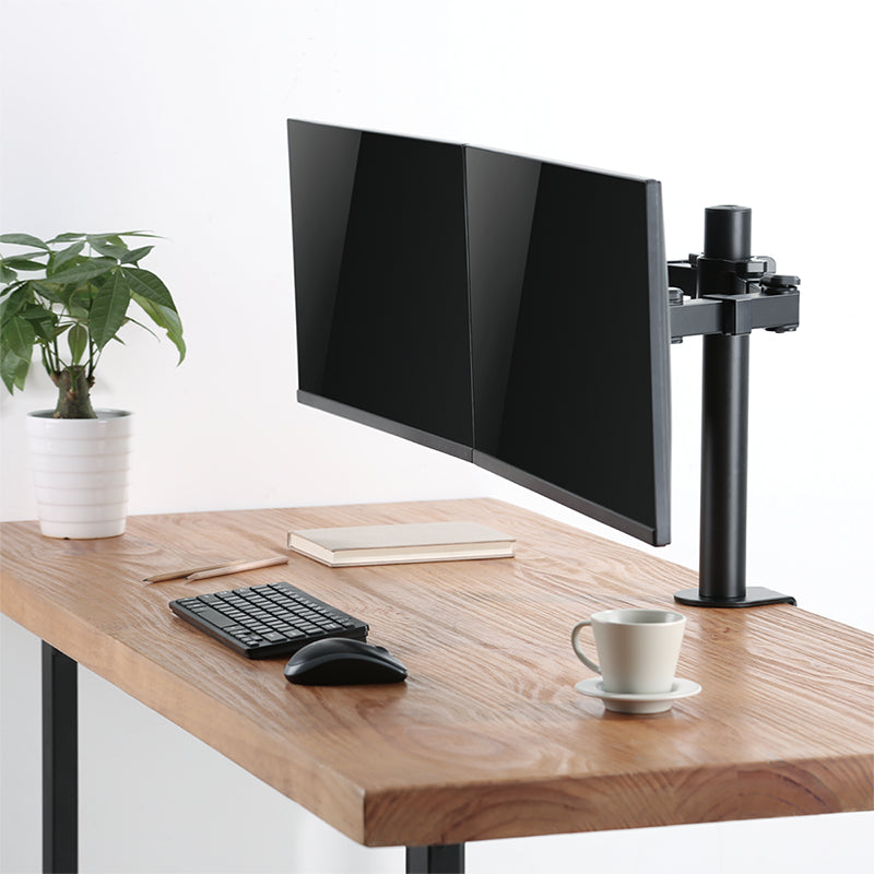 LogiLink BP0106 Flachbildschirm-Tischhalterung 81,3 cm (32") Tisch/Bank Schwarz