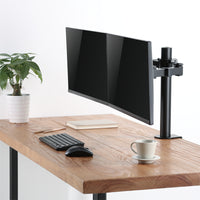 LogiLink BP0106 Flachbildschirm-Tischhalterung 81,3 cm (32") Tisch/Bank Schwarz
