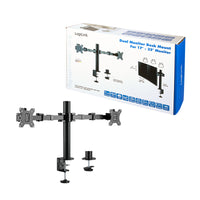 LogiLink BP0106 Flachbildschirm-Tischhalterung 81,3 cm (32") Tisch/Bank Schwarz