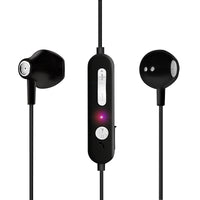 LogiLink BT0056 Kopfhörer & Headset Kabellos im Ohr, Nackenband Mikro-USB Bluetooth Schwarz